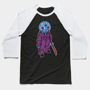 Retro Sam Voorhees candy 2 Baseball T-Shirt